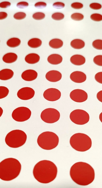 Dot stickers 10mm, green, red, yellow 300 pack